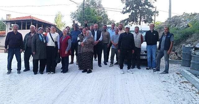 Çaybaşı nda tamamlanan yol çalışmaları vatandaşı memnun etti Denizli Haberleri