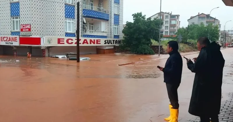 Kırşehir de saatte metrekareye 56,4 kilogram yağış düştü