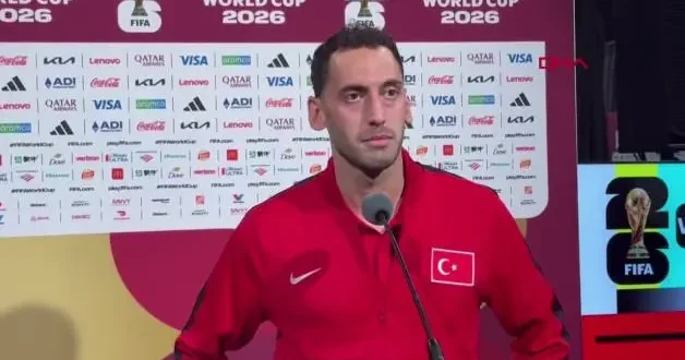 Kaptan Hakan Çalhanoğlu Bir maç kaybettik diye umudumuzu kaybetmedik, kaybetmeyeceğiz de dedi...