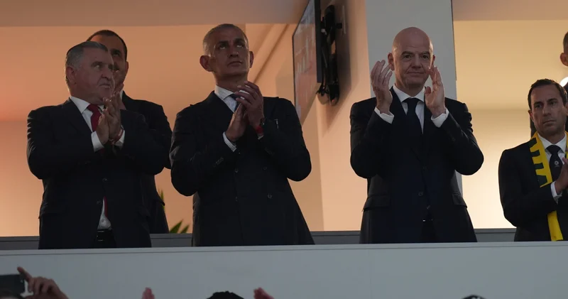 FIFA Başkanı Gianni Infantino, Türkiye Avustralya maçında!