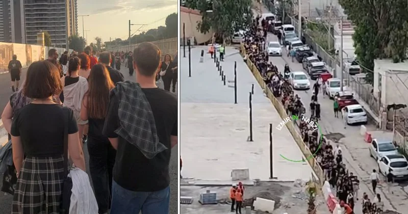 Şebnem Ferah için kilometrelerce kuyruk oluştu: İzmir de yollar kilitlendi Sözcü Gazetesi