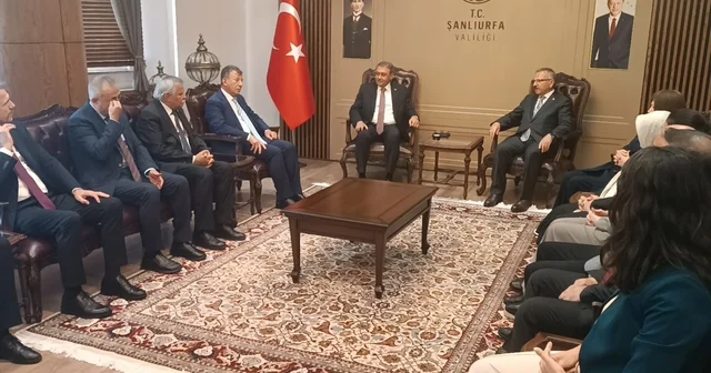 TBMM Okul Saldırılarını Araştırma Komisyonu üyeleri Şanlıurfa da Şanlıurfa Haberleri