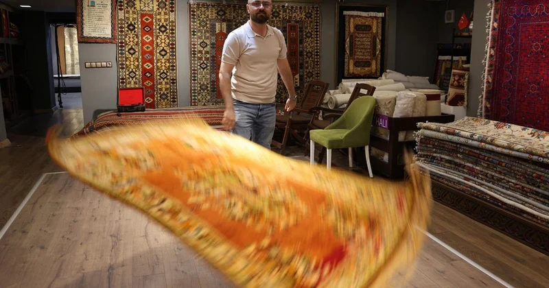 Yere sermeye kıyamıyorlar! Servet değerindeki halıları kasada saklıyorlar