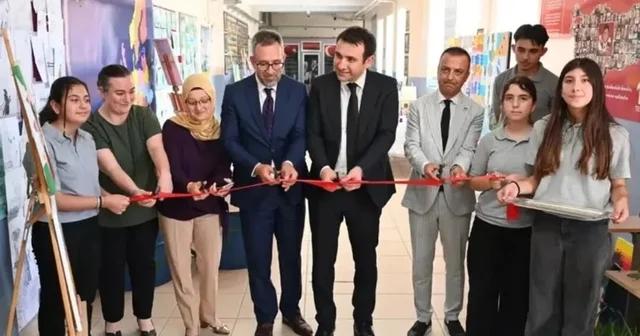 Yenipazar da yıl sonu sergisi açıldı Aydın Haberleri