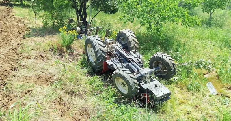Gördes te feci kaza: Sürücü ağır yaralandı