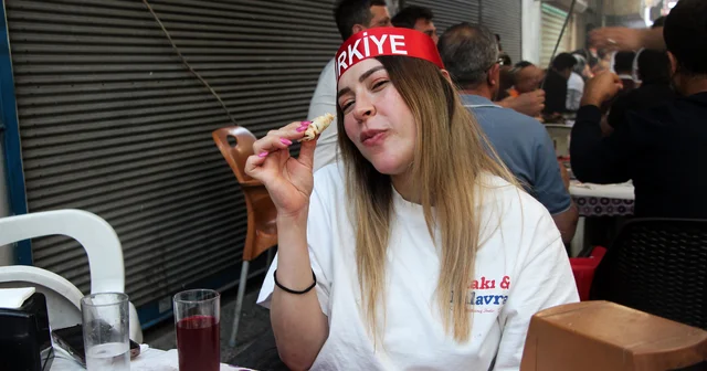 Adanalılar, milli maç heyecanını ciğer kebabıyla yaşadı Adana Haberleri