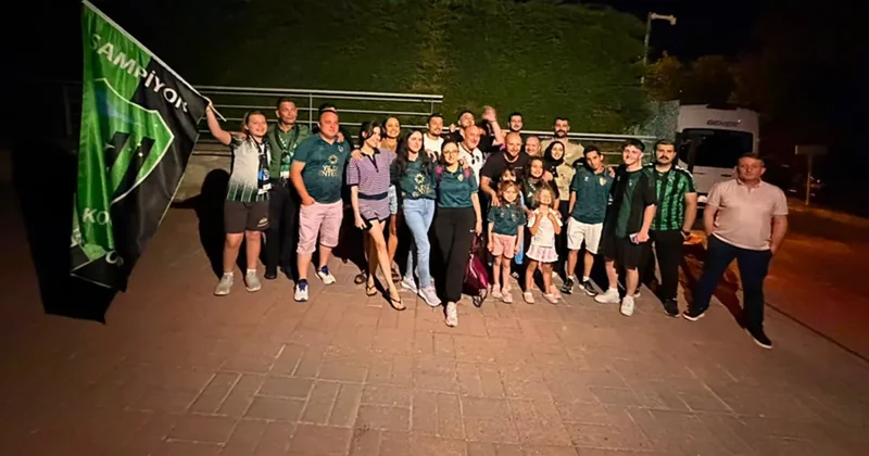 Kocaelispor taraftarlarından kaptanlarına büyük sürpriz