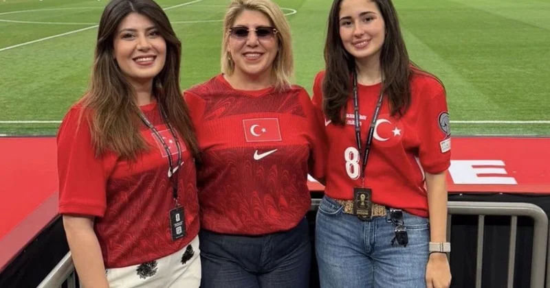 Arda Güler e tribünden büyük destek! Duru Nayman ve ailesi stadyumda