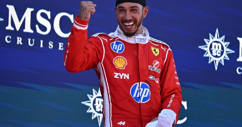 Lewis Hamilton dan İspanya da muhteşem zafer