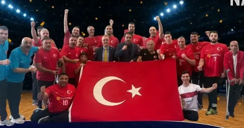 Oturarak Voleybol Erkek Milli Takımı, Fransa da gümüş madalya kazandı Spor Haberleri