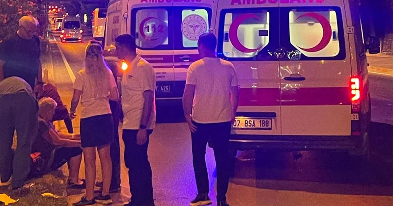 Alanya da yayaya çarpan otomobil: Çek turist hayatını kaybetti