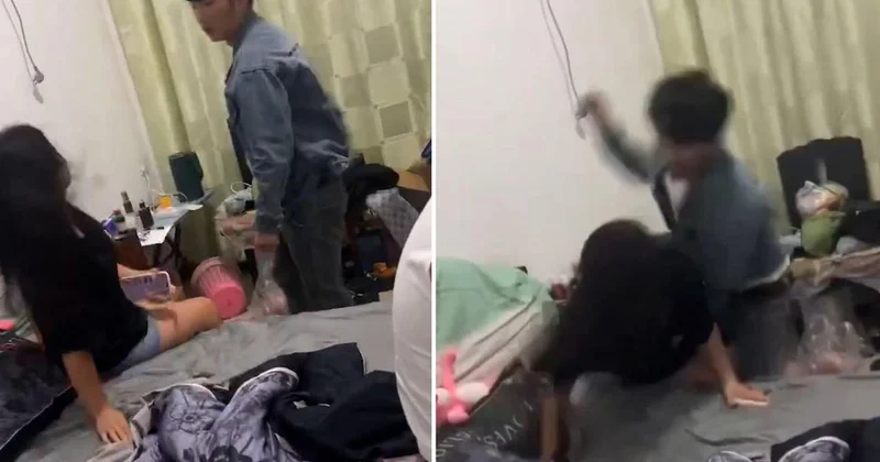 Karısını yatakta başkasıyla basan koca öfkeden deliye döndü