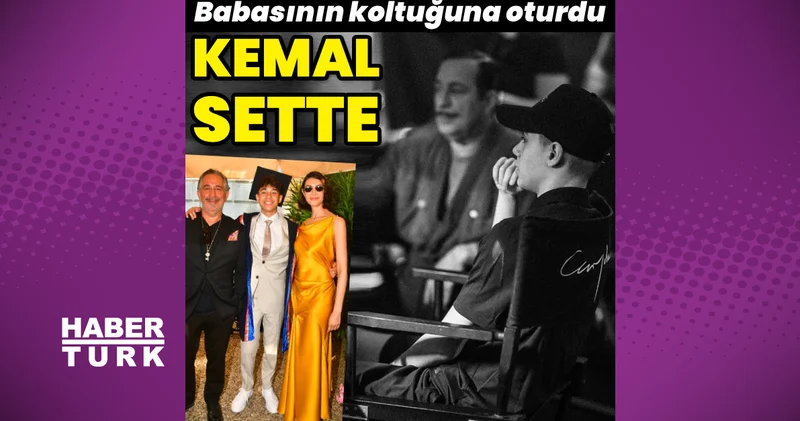 Cem Yılmaz ın oğlu Kemal Yılmaz babasının koltuğunda