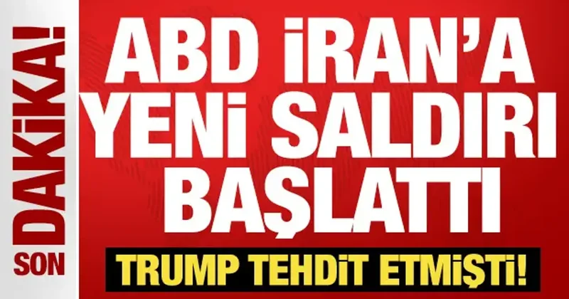 Trump zaman verip tehdit etmişti! ABD İran a yeni saldırı başlattı