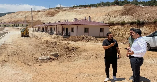 Şenköy de afet konutları tamamlanma aşamasına geldi Hatay Haberleri Habertürk Yerel Haberler