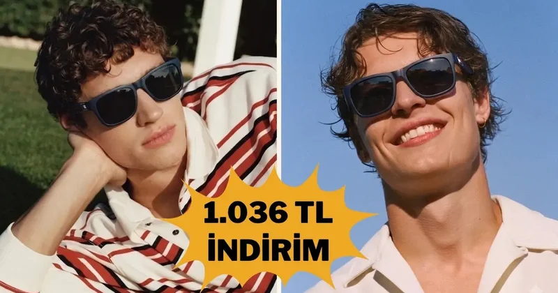 Tarzından ödün vermeyen erkekler için Tommy Hilfiger güneş gözlüğü indirimde