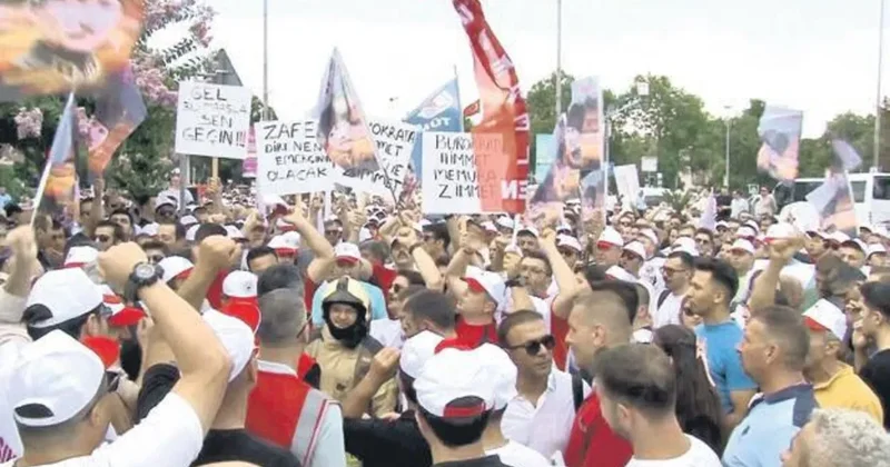 İBB’ye ‘sosyal denge’ protestosu