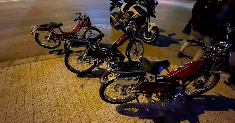 Karaman’da modifiyeli motosikletlere 344 bin lira ceza kesildi