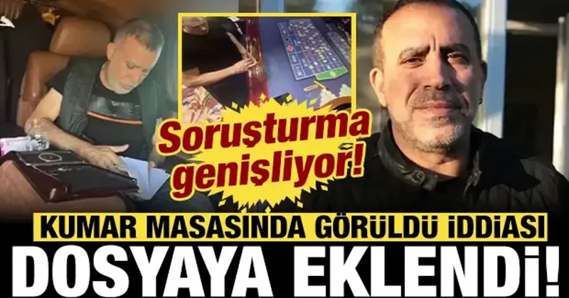Haluk Levent kumar masasında görüldü iddiası: Soruşturma dosyasına eklendi!