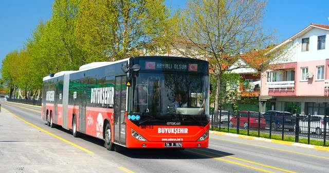 Sakarya da 15 Temmuz da toplu taşıma ücretsiz hizmet verecek Sakarya Haberleri Habertürk Yerel Haberler