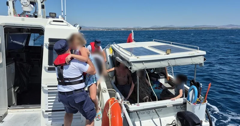 İzmir ve Aydın açıklarında teknelerde rahatsızlanan 2 kişiye tıbbi tahliye