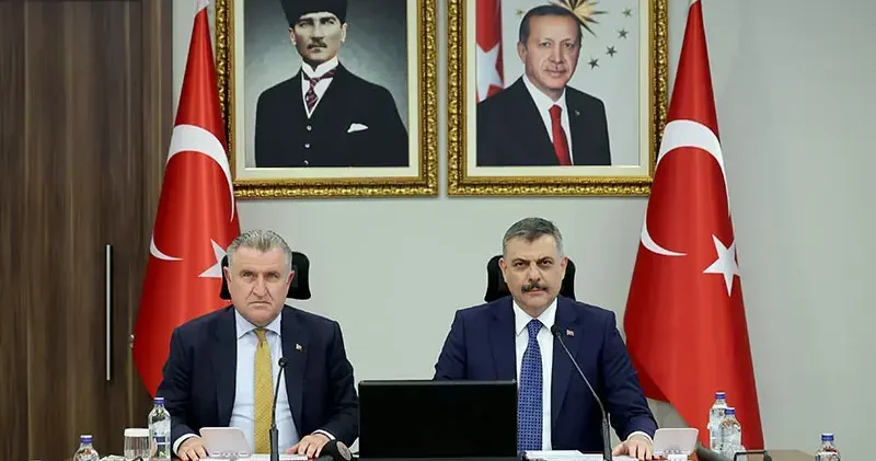 Bakanlar Çiftçi ile Bak, Spor Güvenliği Toplantısı’nı gerçekleştirdi