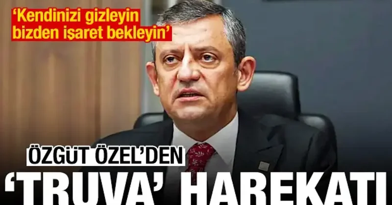 Özel den Kılıçdaroğlu na Truva harekatı: Kendinizi gizleyin yeni partiye katılın