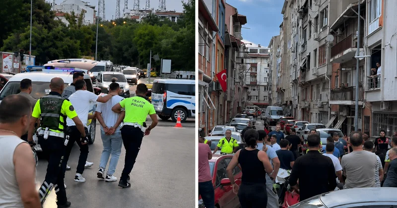 Edirne de iki aile arasında kavga: Polis güçlükle ayırdı