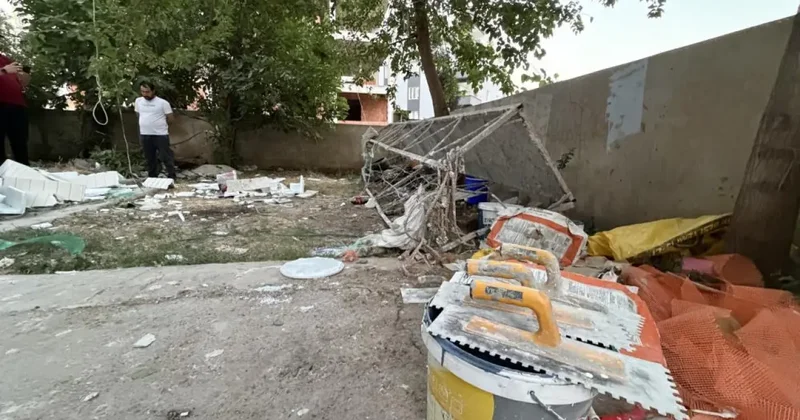 İnşaat asansörünün halatı koptu: 2 işçi hayatını kaybetti