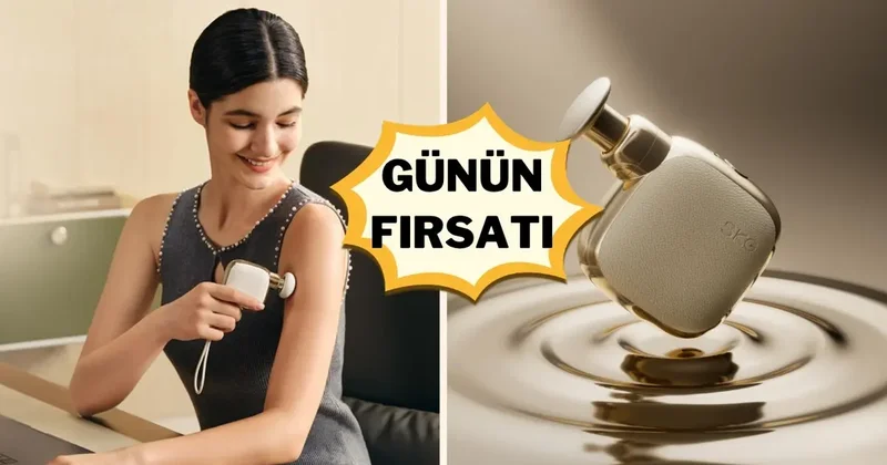 Kas ağrılarına ve günün yorgunluğuna son veren SKG masaj aleti indirimde