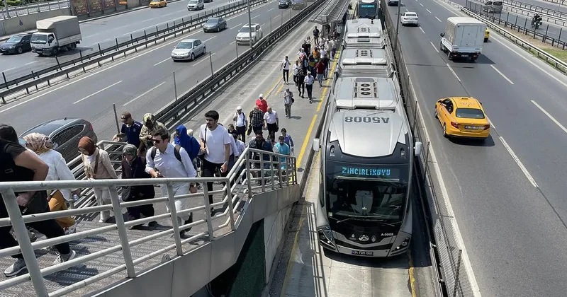 İstanbullular dikkat! Metrobüs güzergahı 15 Temmuz da değişiyor!