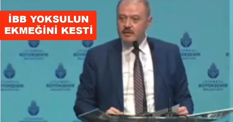 İBB salgın döneminde yoksulun ekmeğini kesti