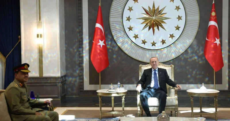 Cumhurbaşkanı Erdoğan, Pakistan Savunma Kuvvetleri Komutanı ve Kara Kuvvetleri Komutanı Munir i kabul etti Dış Haberler