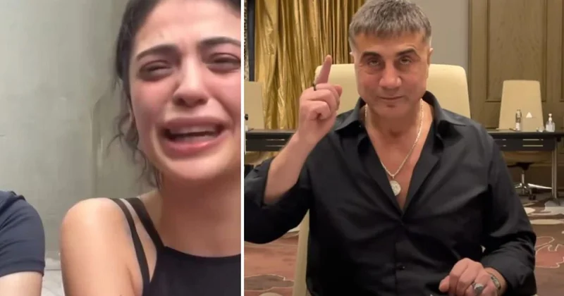 Kocasının yaptığı rezilliği ağlayarak anlatıp Sedat Peker den yardım istedi