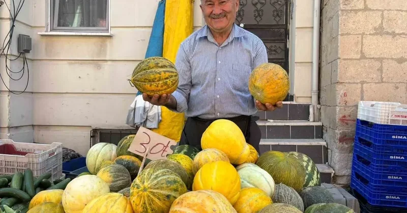 Tavşanlı’nın meşhur Kışlademirli kavunu pazara indi