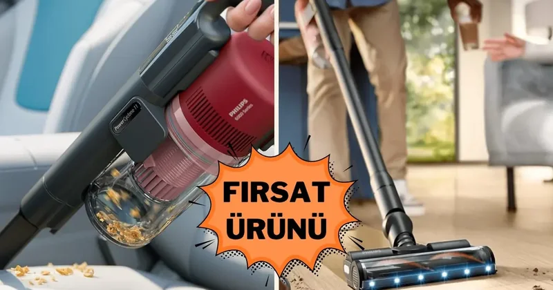 Zahmetsiz ev temizliği: Philips Dikey Süpürge fırsatını keşfedin