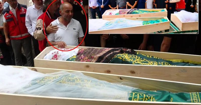Eşini ve 2 kızını toprağa veren babanın çaresizliği yürek dağladı