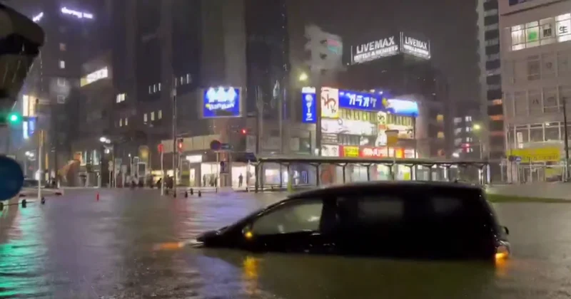 Japonya da yağmur alarmı: 8 kişi öldü, kayıplar aranıyor Sözcü Gazetesi