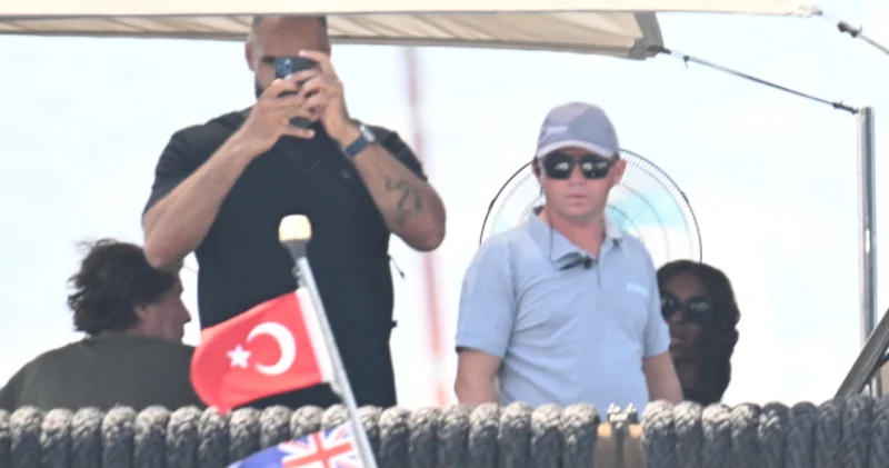 Naomi Campbell ın Bodrum paniği: Korumalarını siper etti!