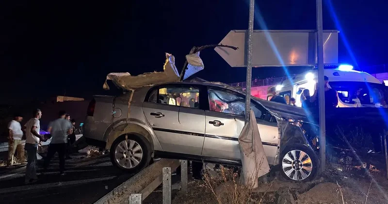 Malatya da trafik kazası! Ehliyetsiz sürücüsü öldü