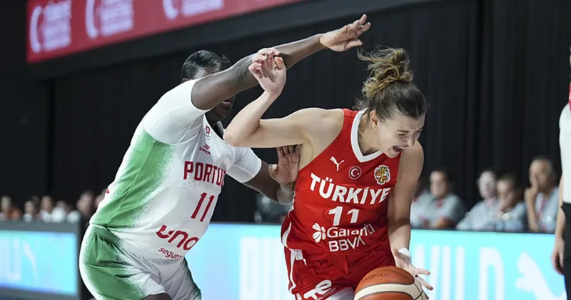 A Milli Kadın Basketbol Takımı, Portekiz e takılmadı!