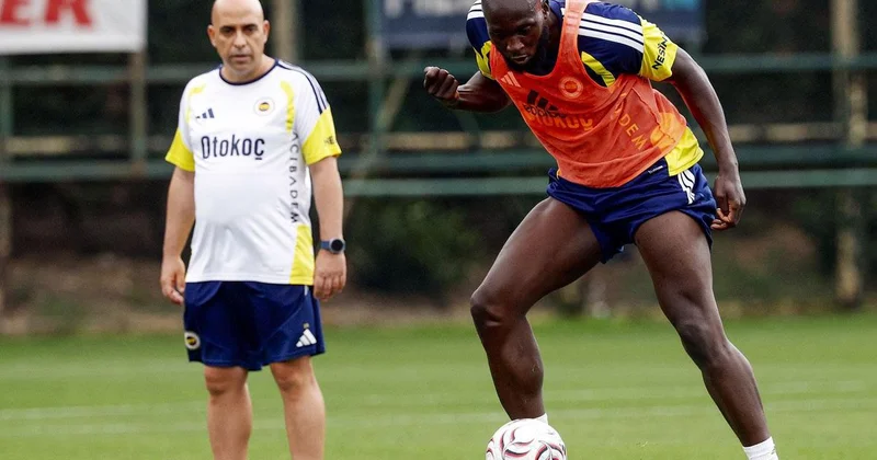 Lukaku Fenerbahçe de ilk antrenmanına çıktı! Herkes aynı yorumu yaptı