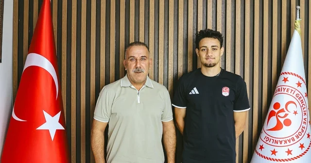 Aydın Gençlik ve Spor İl Müdürü Yığmatepe, dünya 7 ncisi milli sporcuyu ağırladı Aydın Haberleri Habertürk Yerel Haberler