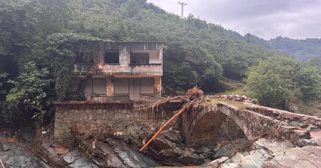 Köylerine gitmek istediler, sel sularına kapılarak kayboldular Giresun Haberleri Habertürk Yerel Haberler