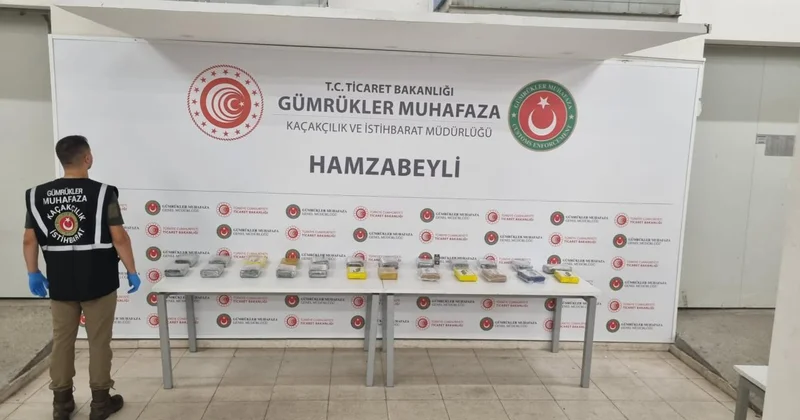 Edirne de iki gümrük kapısında 174 kilogram uyuşturucu ele geçirildi