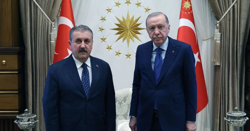 Cumhurbaşkanı Erdoğan, Destici yi kabul etti Son dakika haberleri
