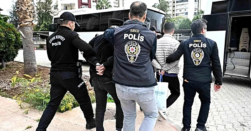 Tarsus ta yasa dışı bahis operasyonunda 42 şüpheli yakalandı, 8 zanlı firari