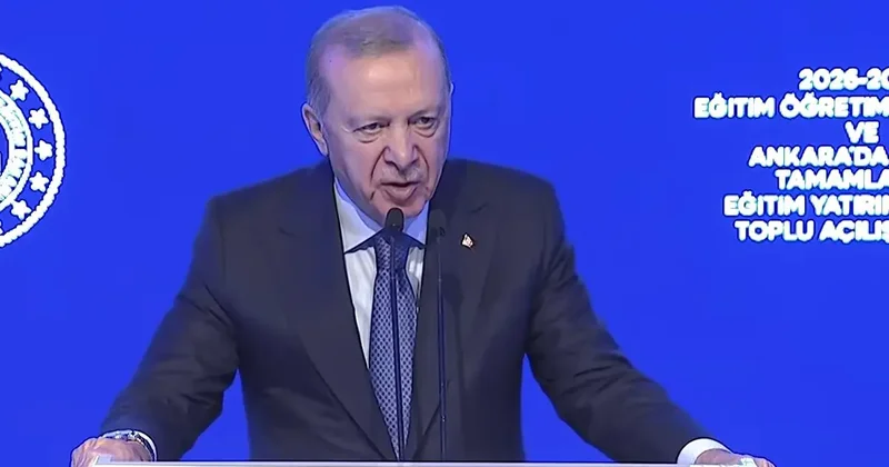 Cumhurbaşkanı Erdoğan: Eğitim altyapısını güçlendirmeye devam edeceğiz