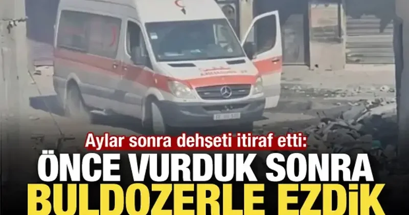 İsrail askeri dehşeti itiraf etti: Hepsini örtbas ettiler!
