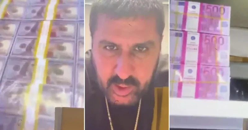 Vanlı Kara Haydar ın yeni görüntüleri olay! Önündeki servete bakın